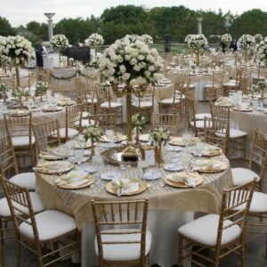 Vincent chiavari chairs tables & linens tables chairs & linens