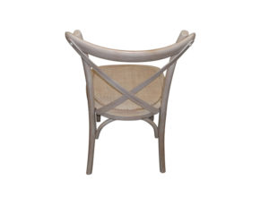 A Harvest Dining Chair whitewash back