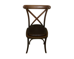 A Harvest Dining Chair Brown Seat
