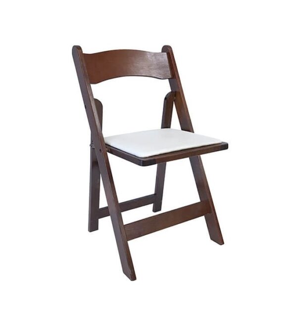 Fruitwood folding chair