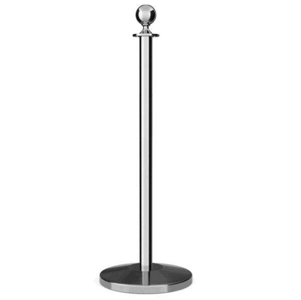 Silver Stanchion Posts