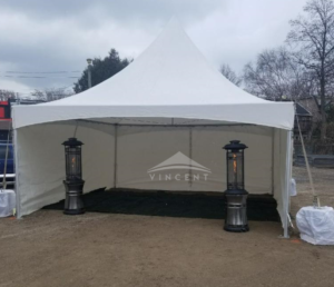 Patio heater frame tent