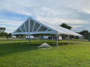 40X60 White Top Frame Tent