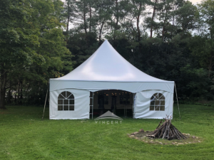 Frame Tent with Sidewalls
