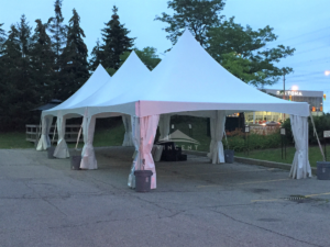 Frame Tents in Lot