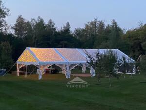 30X60 Clear Top Frame Tent